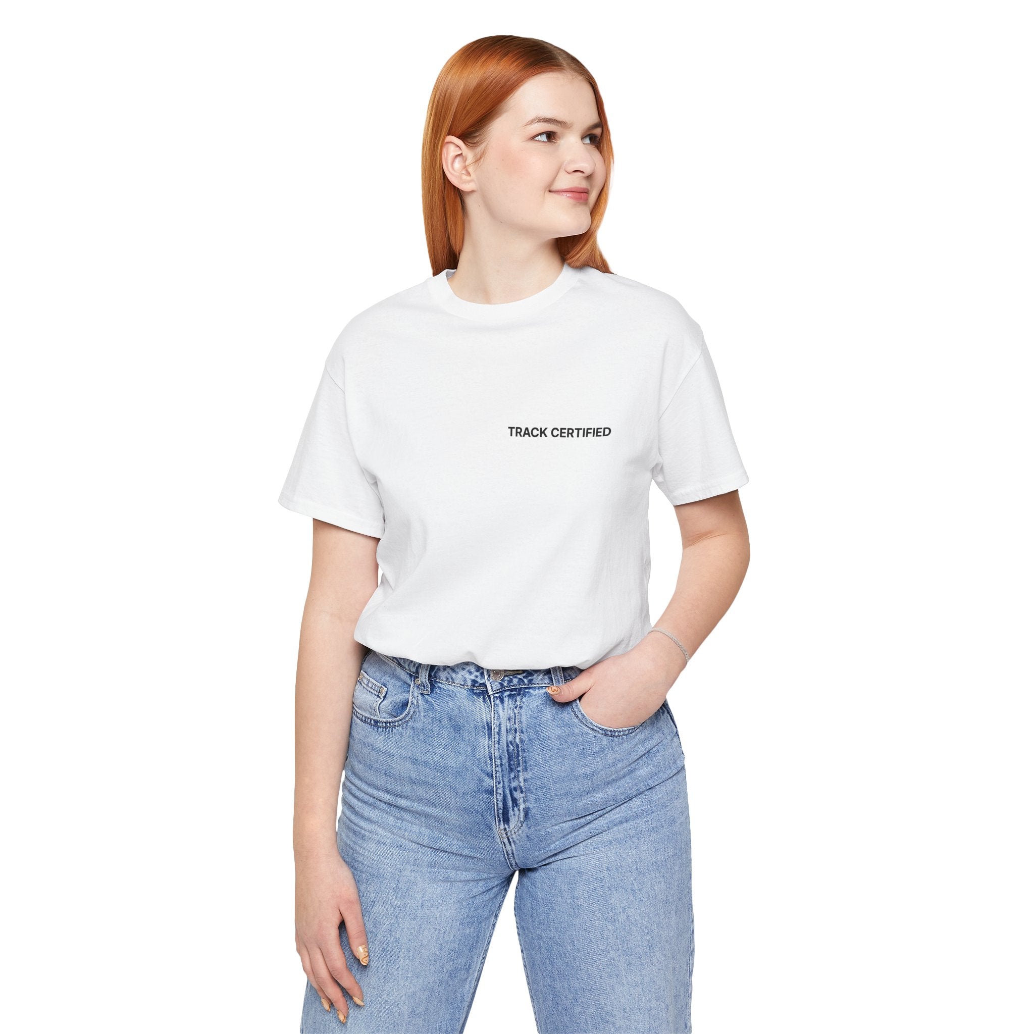 Track Certified Racing Tee — "Road Legal" Formula Car Graphic T‑Shirt